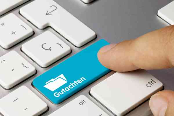 Tastatur mit Taste Gutachten